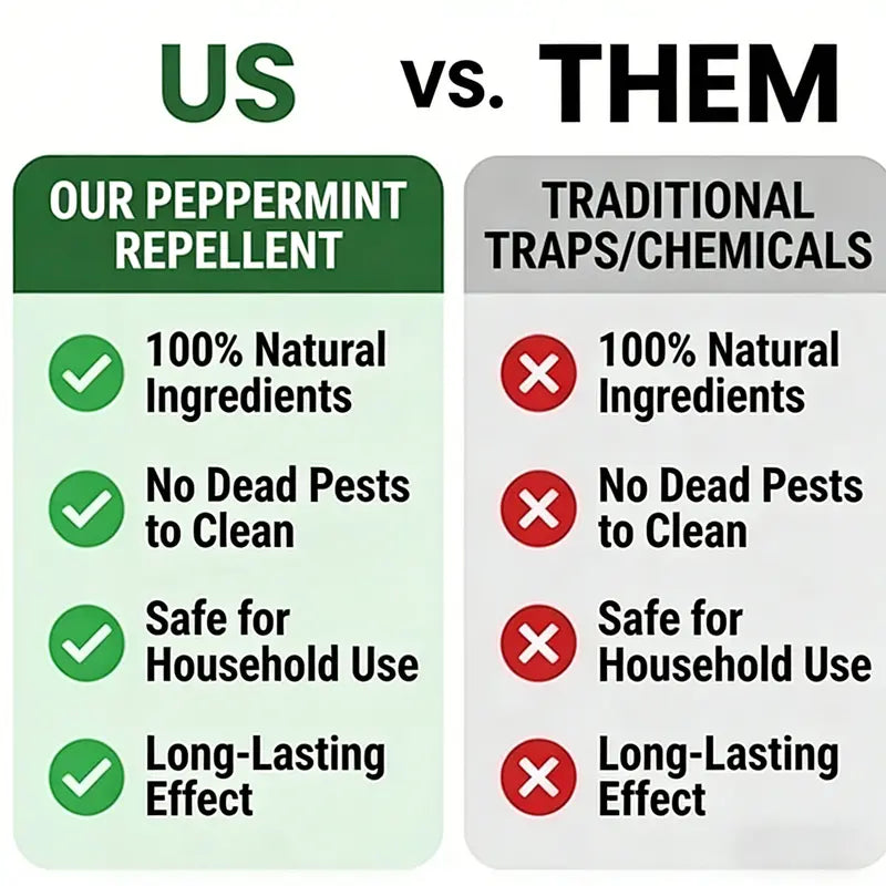 Confezione da 12 Popolari Sfere Naturali Repellenti per Roditori