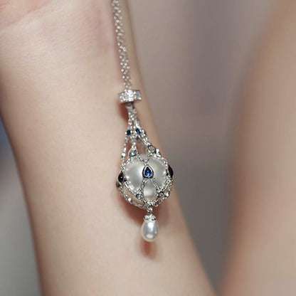 Perlione Lavalier in Perle d'Acqua Dolce 14.0-15.0mm