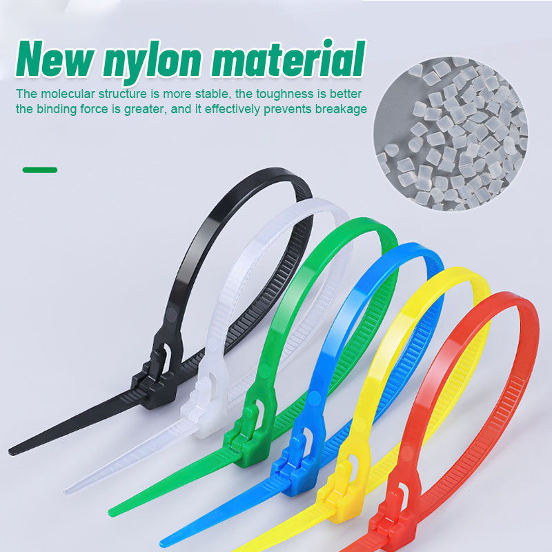 Nylon kabelbinder spænde