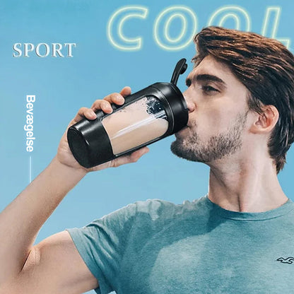 🔥VARMT UDSALG🔥 Elektrisk protein shaker flaske