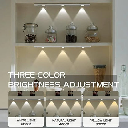 🔥SIDSTE DAG 49% RABAT💡LED BEVÆGELSESSENSOR SKABSLAMPE (USB-OPLADNING)💡