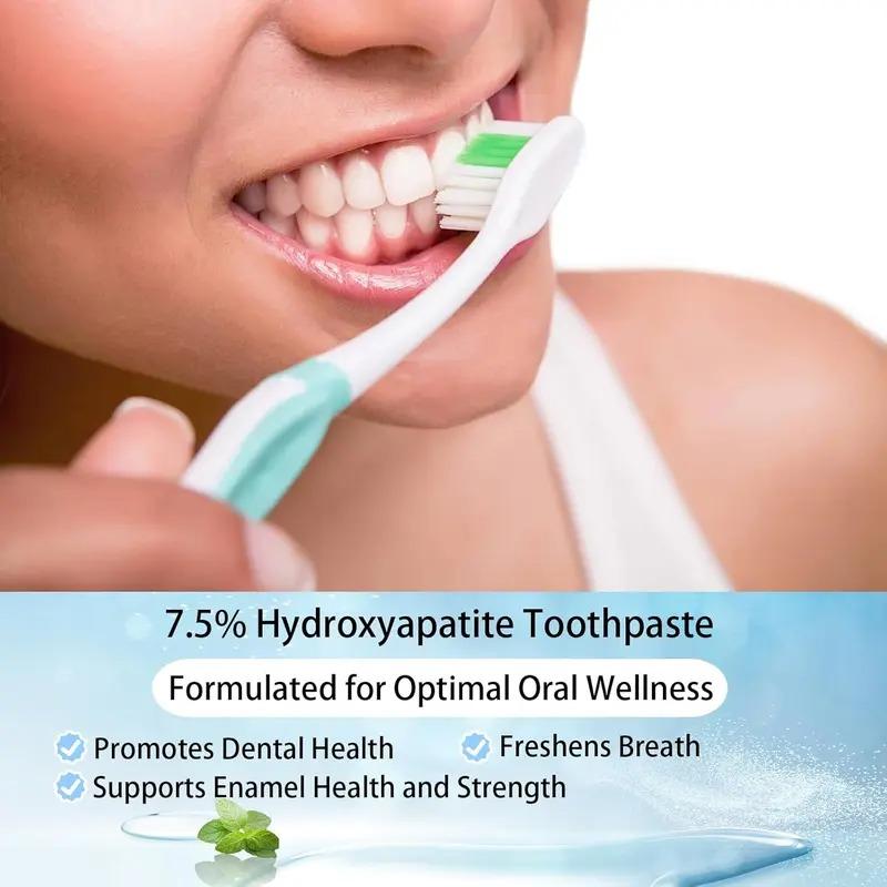 Fluoride-Free 7.5% Nano Hydroxyapatite Toothpaste for Enamel Repair & Gum Health