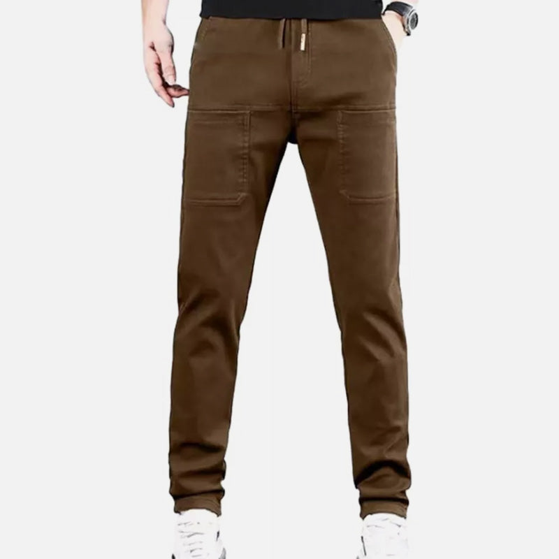 Slitesterk Cargo-bukse med høj stretch i flere lommer/Durable cargo pants with high stretch and multiple pockets