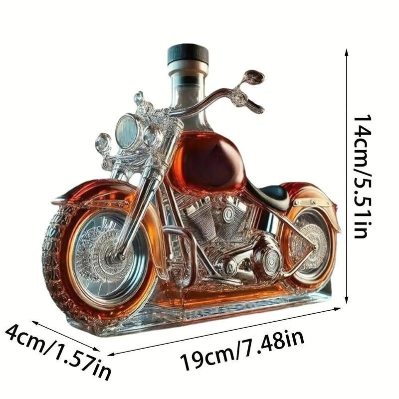 Decanter per whisky a forma di motocicletta