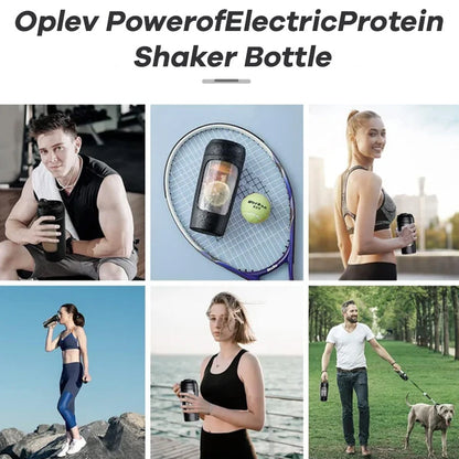 🔥VARMT UDSALG🔥 Elektrisk protein shaker flaske