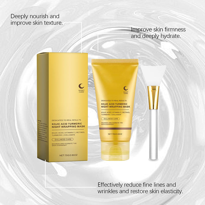 Gurkemeje-kollagen-peelingmaske