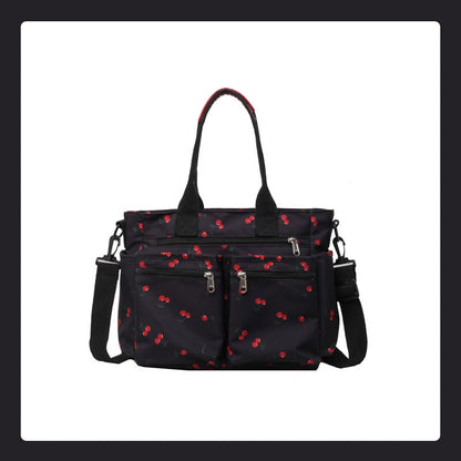 🍒Taske med kirsebærprint