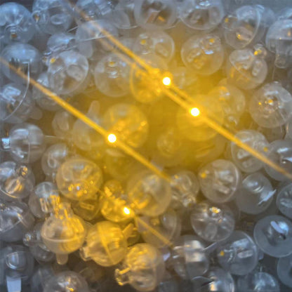 LED farverigt blomsterdekorationslys