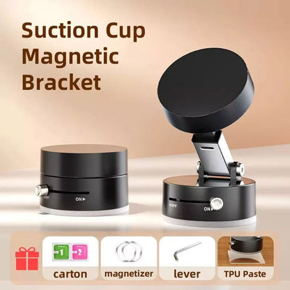 Magnetisk telefonstativ med vakuumsugekop