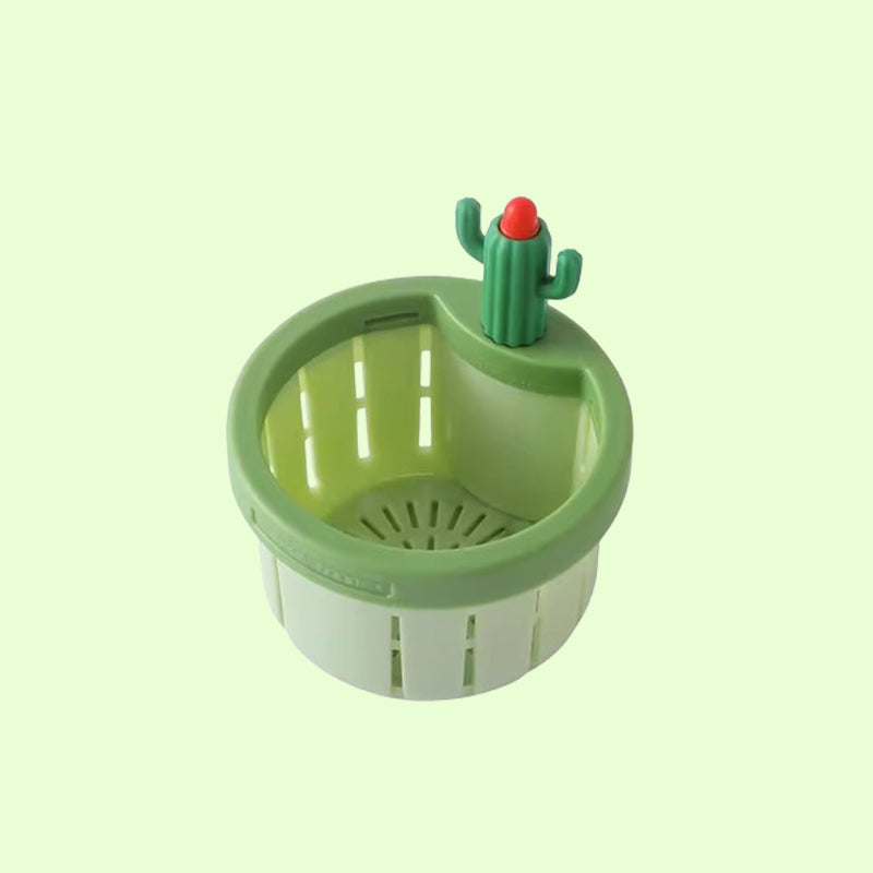 🌵 Kreativ kaktusformet si til køkkenafløb 🌵