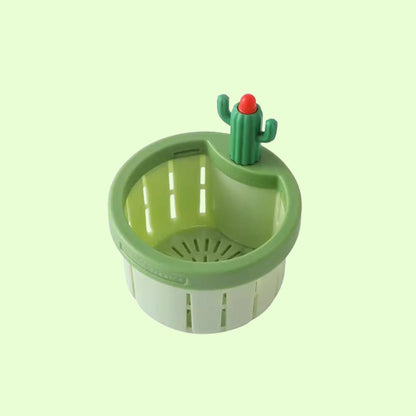 🌵 Kreativ kaktusformet si til køkkenafløb 🌵