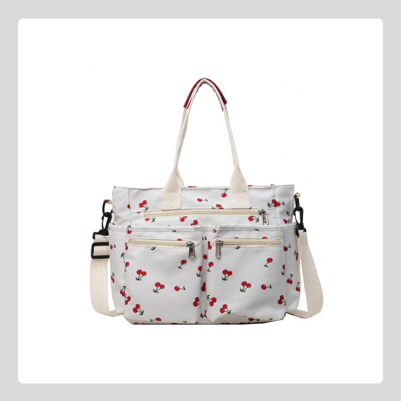 🍒Taske med kirsebærprint