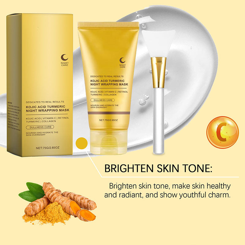 Gurkemeje-kollagen-peelingmaske
