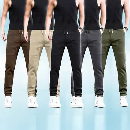 Slitesterk Cargo-bukse med høj stretch i flere lommer/Durable cargo pants with high stretch and multiple pockets