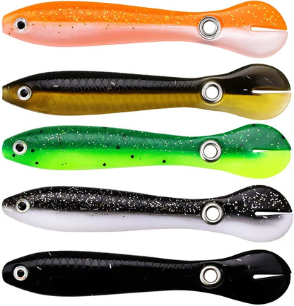 🐟 Blød plast Mock Lure (5 ST)