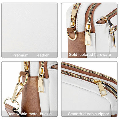 🔥Håndlavede farverige stropper Crossbody lædertasker & pung💖