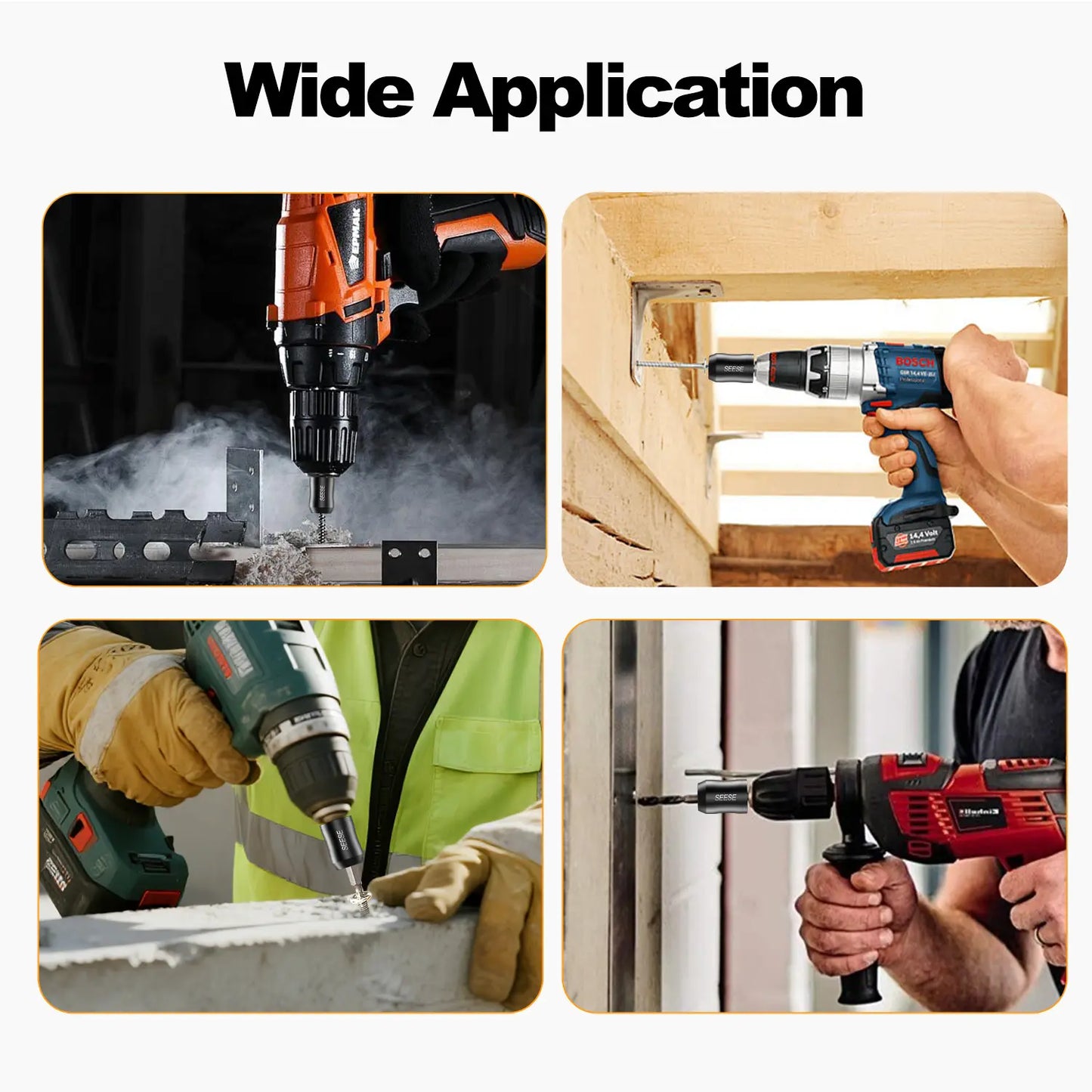 SEESE Strong Magnetic Screw Ring