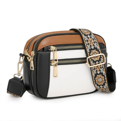 🔥Håndlavede farverige stropper Crossbody lædertasker & pung💖