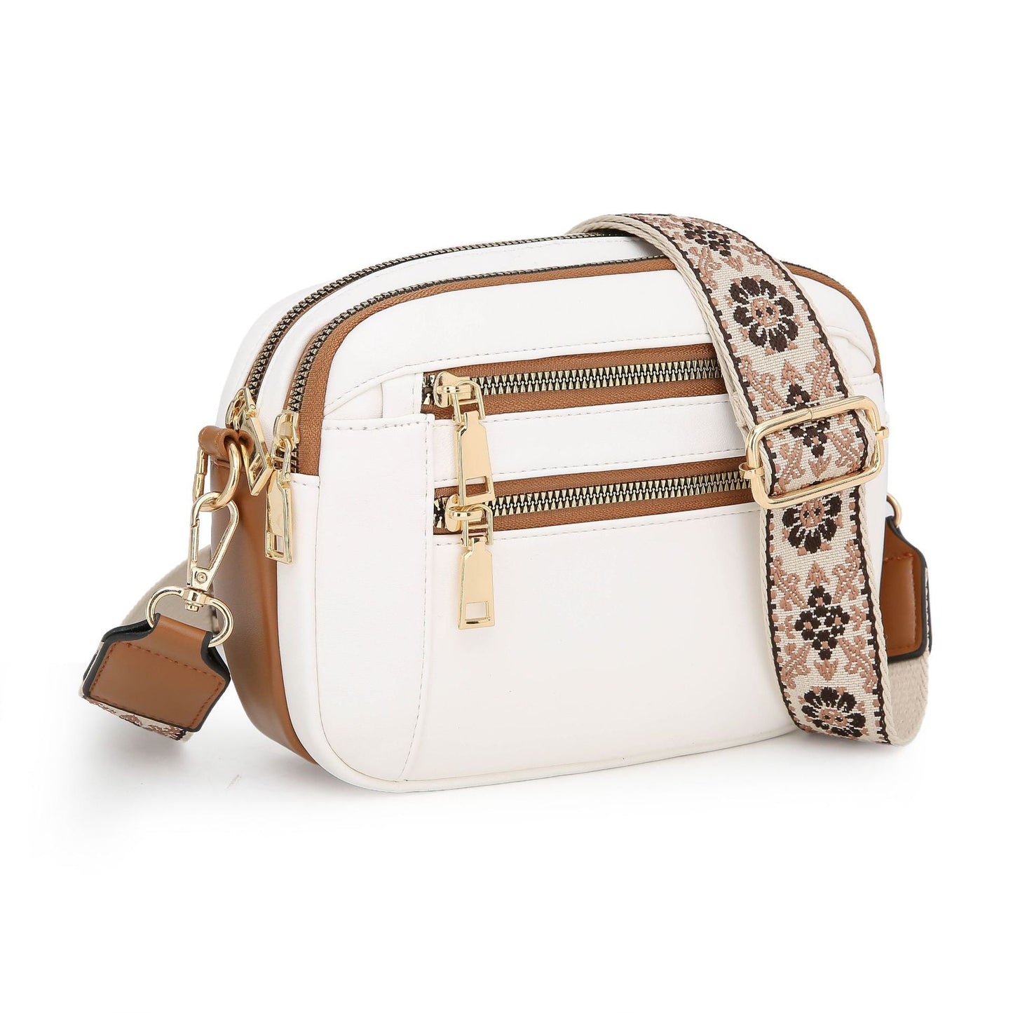 🔥Håndlavede farverige stropper Crossbody lædertasker & pung💖