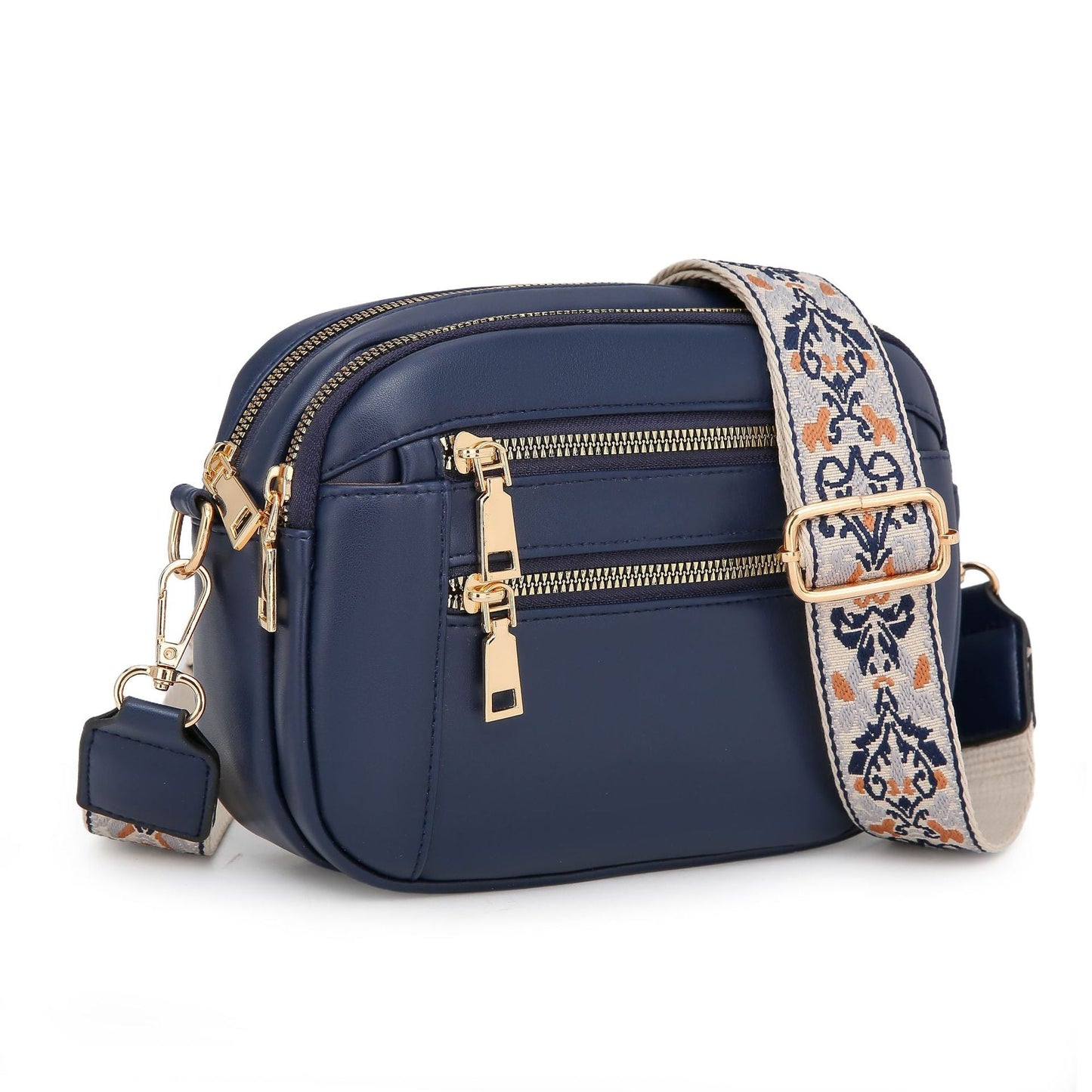 🔥Håndlavede farverige stropper Crossbody lædertasker & pung💖