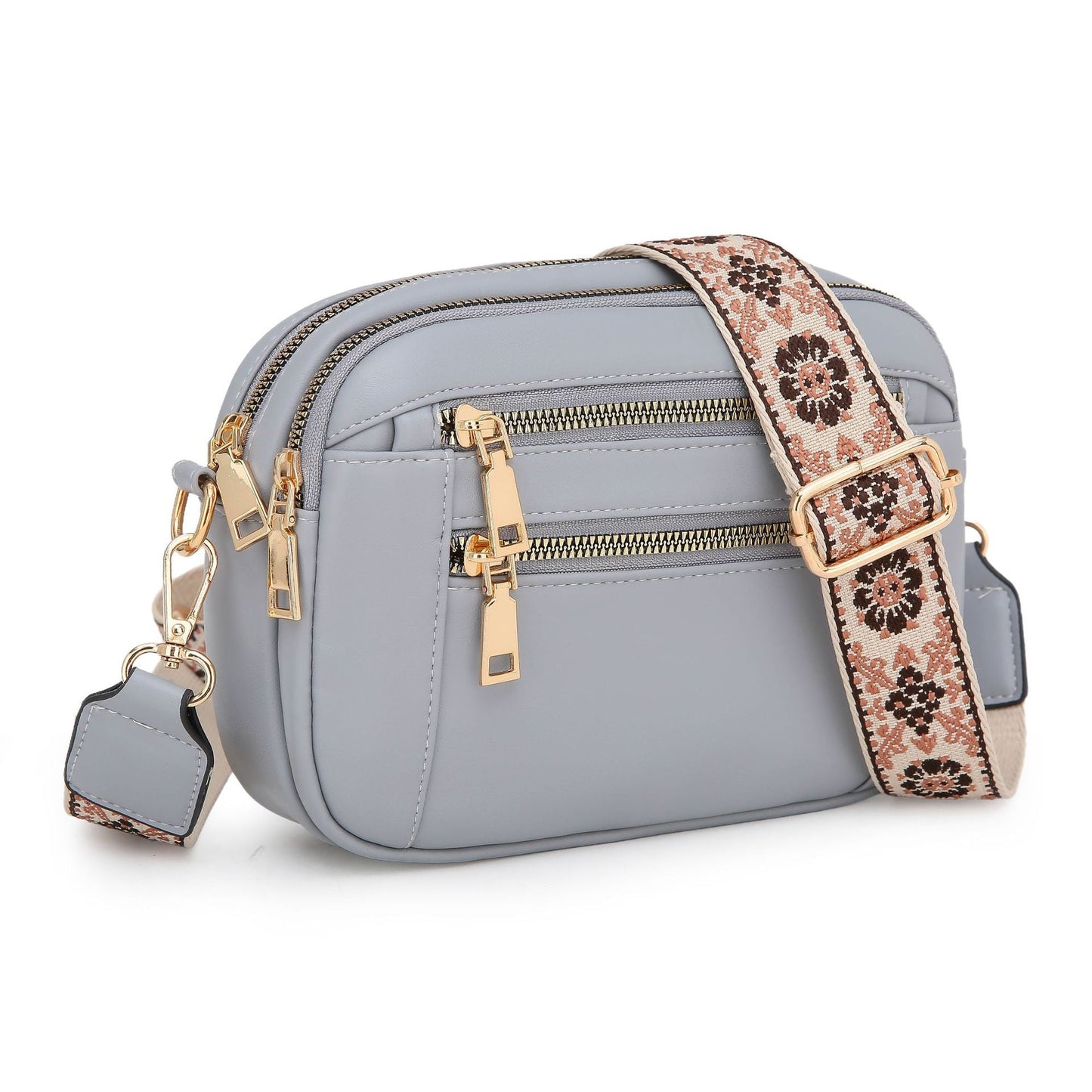 🔥Håndlavede farverige stropper Crossbody lædertasker & pung💖