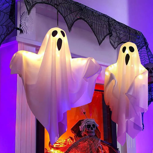👻Halloween glødende spøgelseslys🎃.