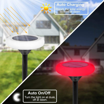 ✨Farverige Solar Farverige Solar Lights Udendørs