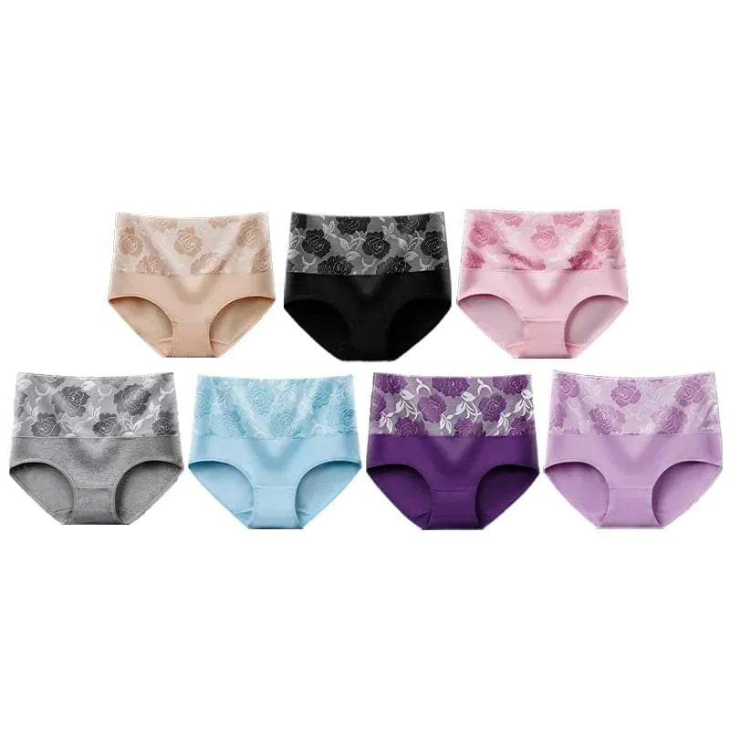 ✨ULTIMO GIORNO COMPRATE 5 E OTTENETE 5 GRATIS✨ Cotton High Waist Abdominal Slimming Hygroscopic Antibacterial Underwear