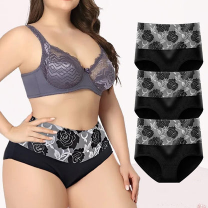 ✨ULTIMO GIORNO COMPRATE 5 E OTTENETE 5 GRATIS✨ Cotton High Waist Abdominal Slimming Hygroscopic Antibacterial Underwear