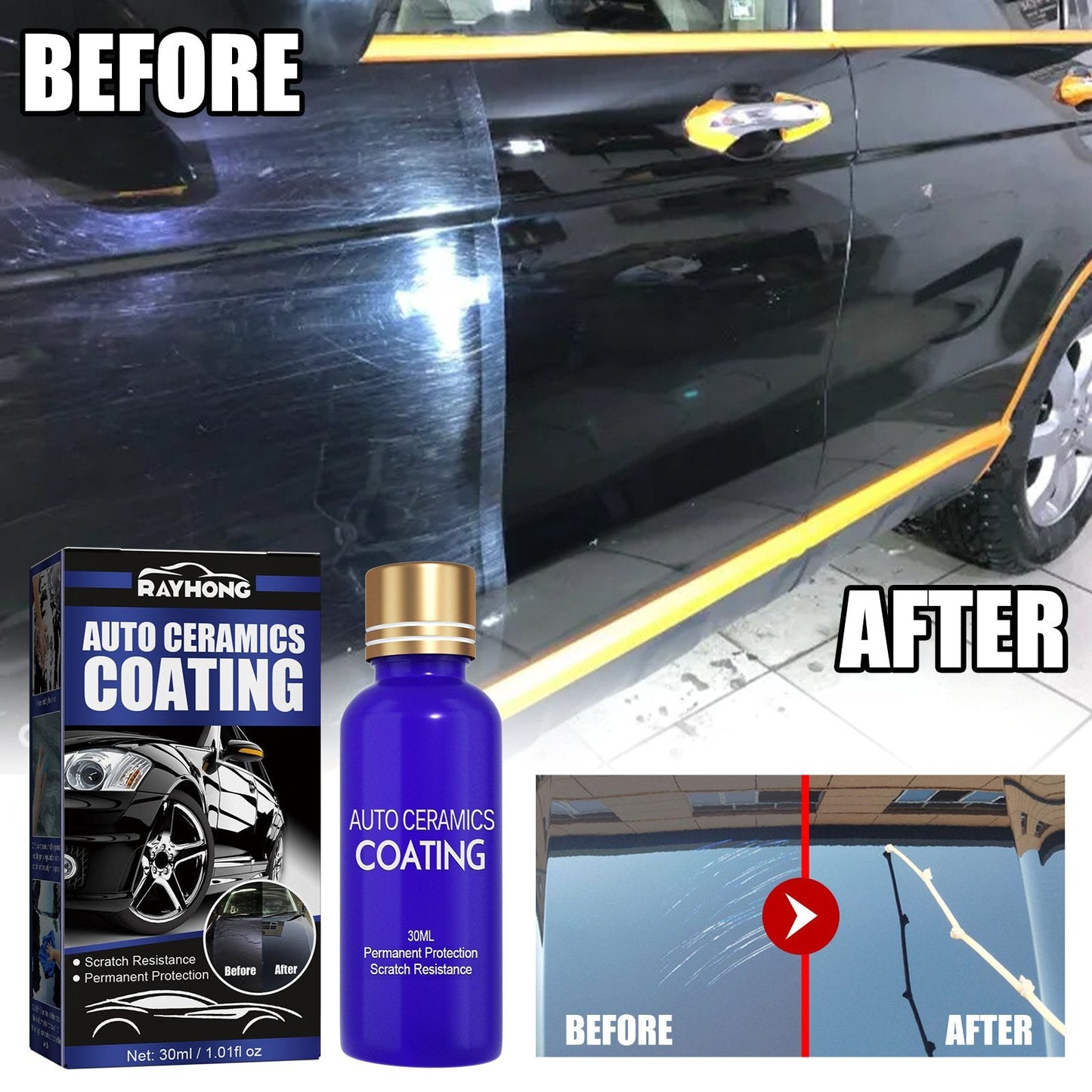 🔥Sidste dags udsalg 49% rabat🔥Micro-Molecule Crystal Coating Restoration Care Agent