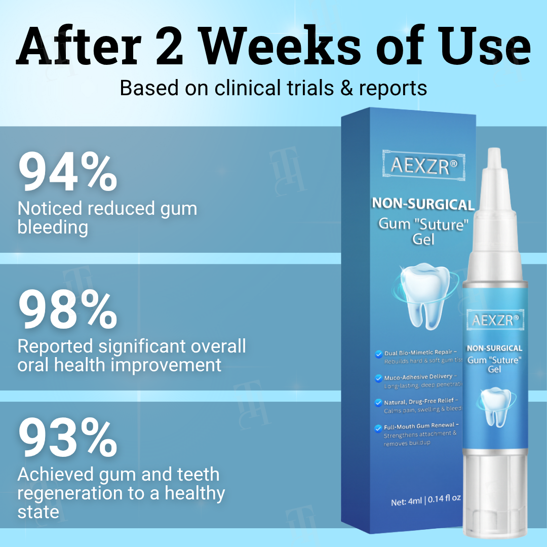 Mia nonna lo consiglia a tutti🛡️ Salva i tuoi denti senza intervento chirurgico! Gel di sutura gengivale non chirurgico AEXZR®