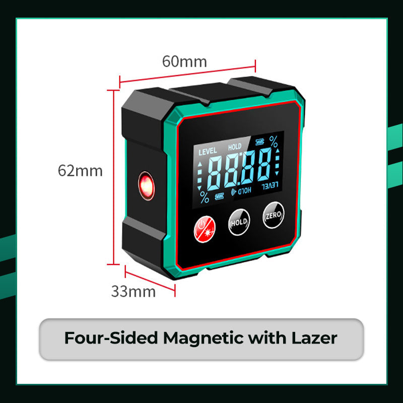 Magnetisk digital vinkelsensor med elektronisk laser