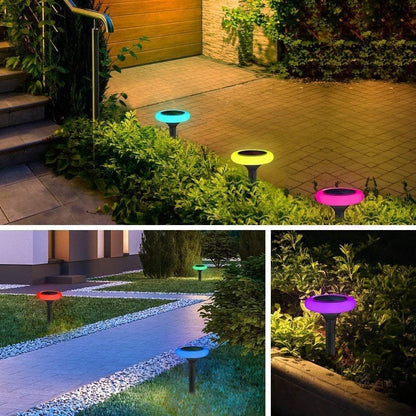 ✨Farverige Solar Farverige Solar Lights Udendørs