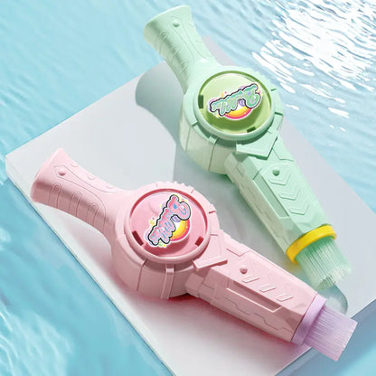 Macchina per Bolle di Nebbia per Bambini – Bacchetta Elastico-Fumo, Spada di Bolle Fumanti, Giocattolo STEM Interattivo con Luci & Musica, Divertimento Genitore-Figlio, Gioco Estivo all’Aperto, Regalo di Compleanno per Ragazzi & Ragazze