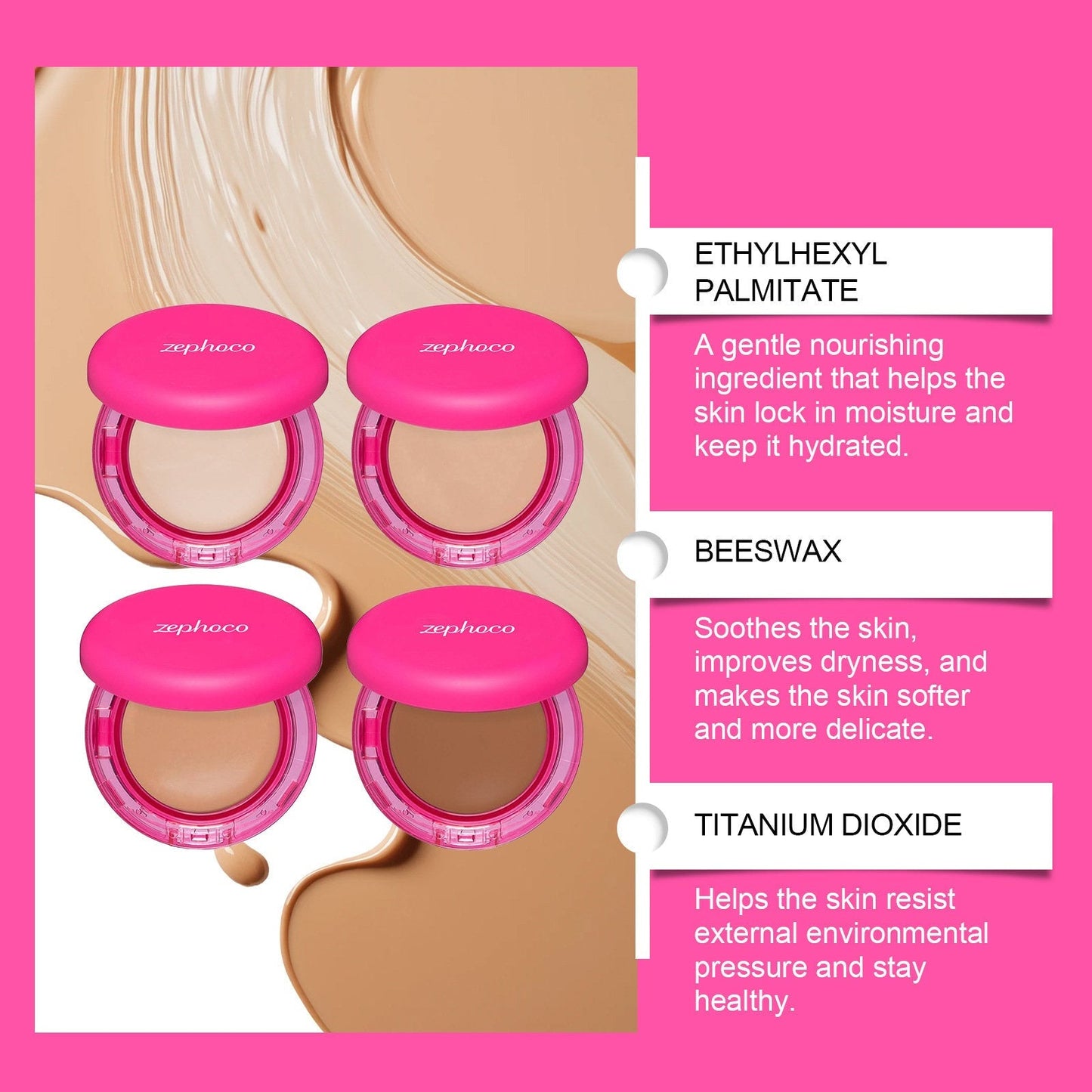 🔥Sidste dags rabat 49% - Peptid Bounce Balm Foundation