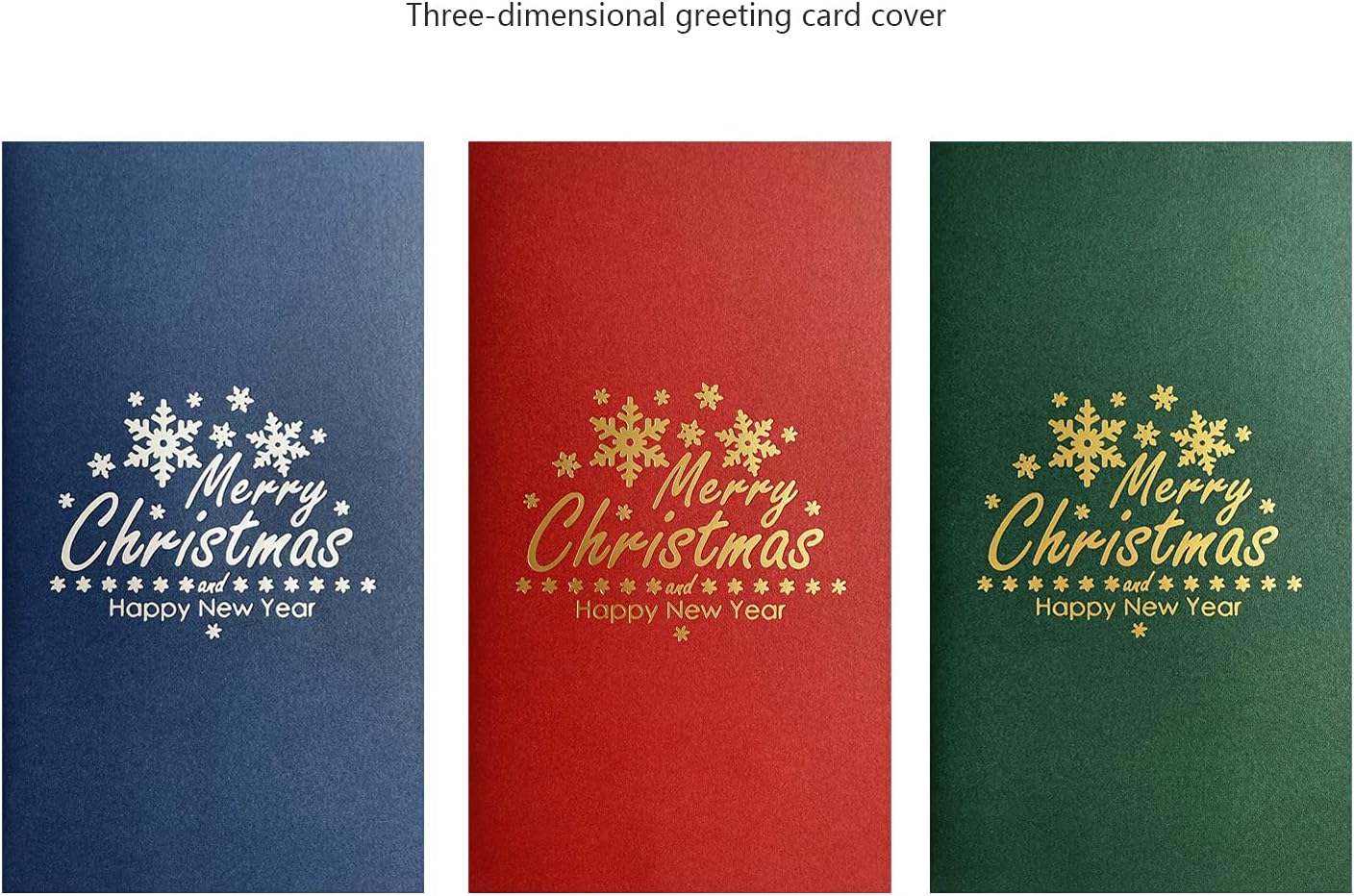 Julgran 3D popup-kort