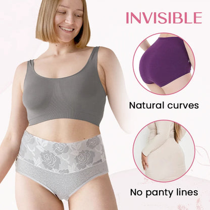 ✨ULTIMO GIORNO COMPRATE 5 E OTTENETE 5 GRATIS✨ Cotton High Waist Abdominal Slimming Hygroscopic Antibacterial Underwear