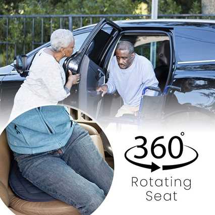 360° roterende sædehynde🪑.