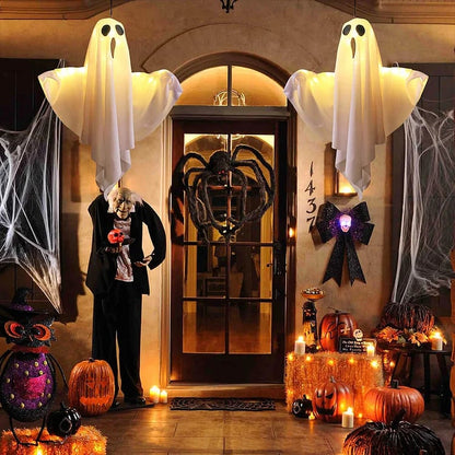 👻Halloween glødende spøgelseslys🎃.
