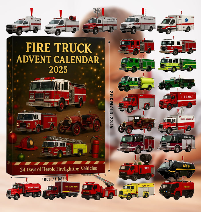 🚒🔥 BRANDBIL JULEKALENDER 2025 🎁🌲
