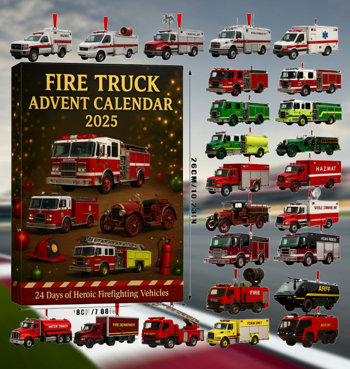 🚒🔥 BRANDBIL JULEKALENDER 2025 🎁🌲
