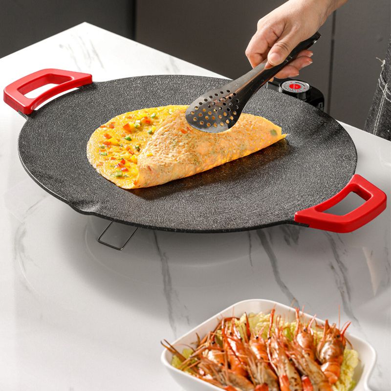 🔥GRATIS FRAGT🔥🥳Indendørs non-stick elektrisk grillpande