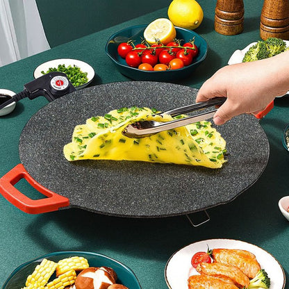 🔥GRATIS FRAGT🔥🥳Indendørs non-stick elektrisk grillpande