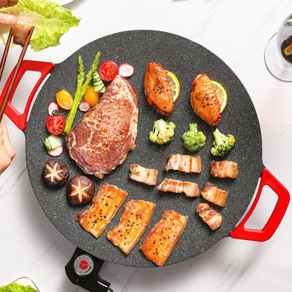 🔥GRATIS FRAGT🔥🥳Indendørs non-stick elektrisk grillpande