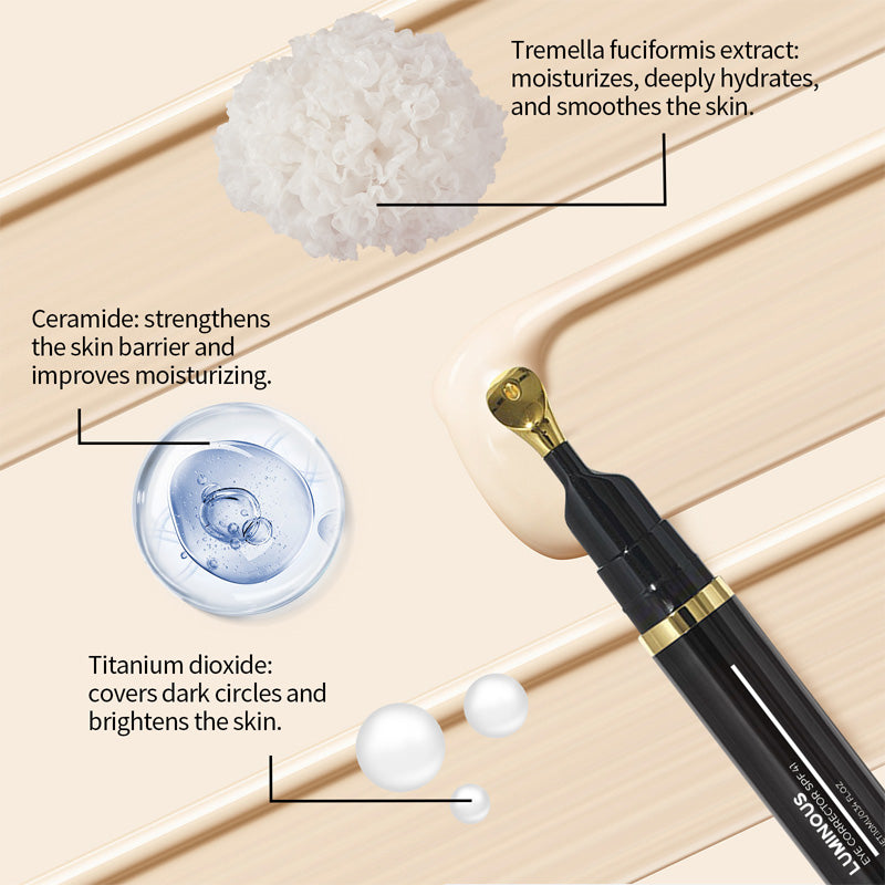 Fugtgivende Dark Circle Concealer Til Under Øjnene/ Moisturizing Dark Circle Concealer for Under Eyes