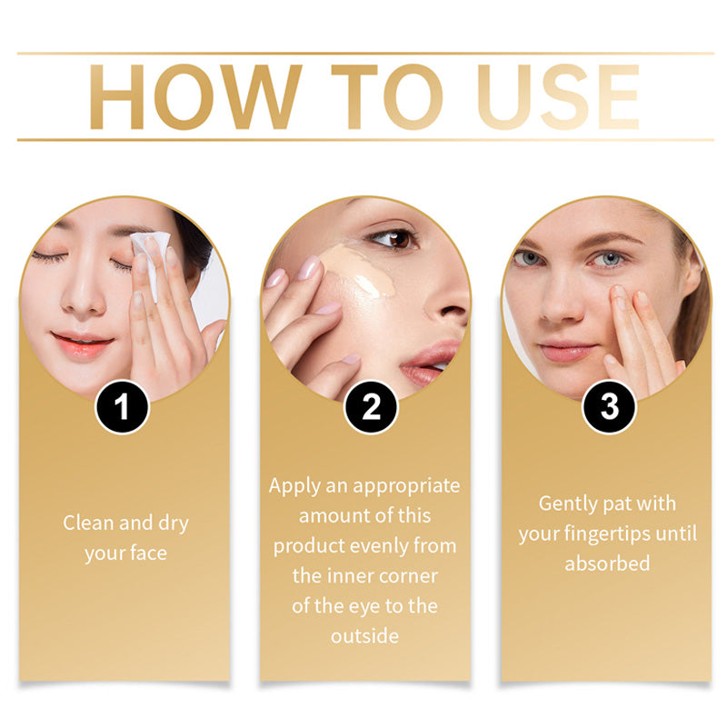 Fugtgivende Dark Circle Concealer Til Under Øjnene/ Moisturizing Dark Circle Concealer for Under Eyes