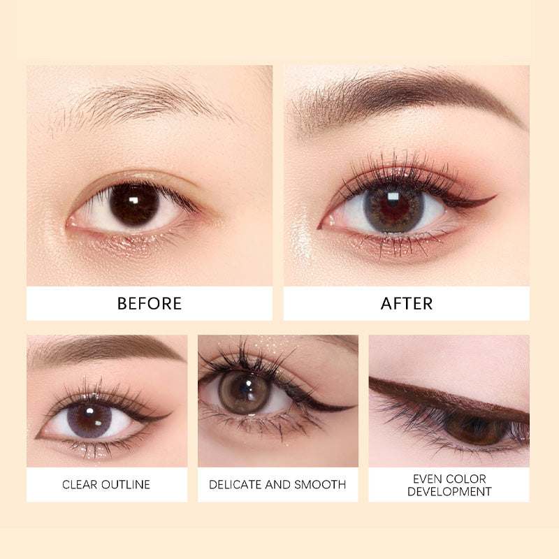 🔥Køb 1 få 1 gratis🔥Vandfast og langtidsholdbar eyeliner-blyant i gelformel