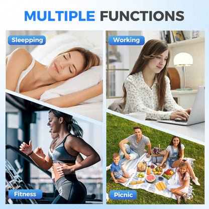 Ventilatore Portatile a Mano con Ghiaccio