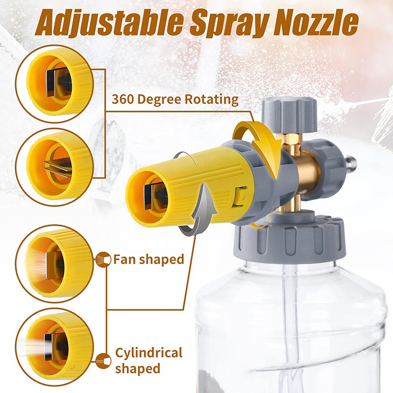 Cannone Schiumogeno ad Alta Pressione per Lavaggio Auto