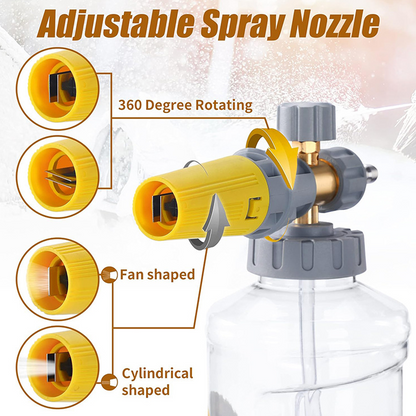 Cannone Schiumogeno ad Alta Pressione per Lavaggio Auto